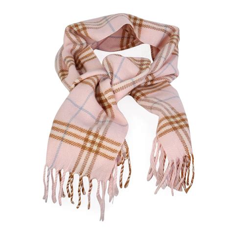 burberry scarf light pink|pink Burberry scarf outfit.